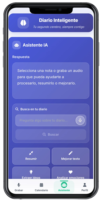 Diario Inteligente App